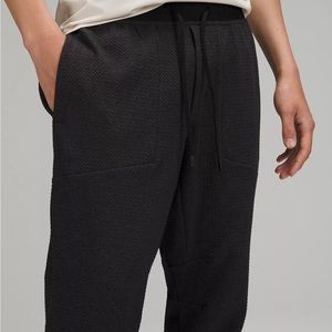 NWOT Men’s Lululemon Black Textured Joggers - At Ease Joggers?